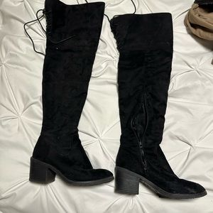 Black boots